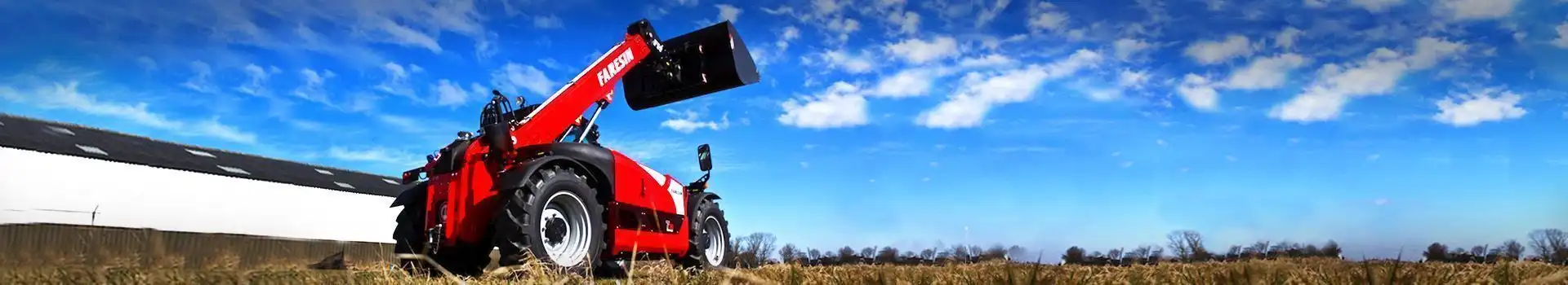 Ładowarka teleskopowa baner korbanek